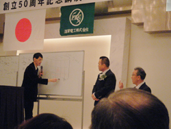 志賀内泰弘さん講演 志賀内泰弘さん講演
